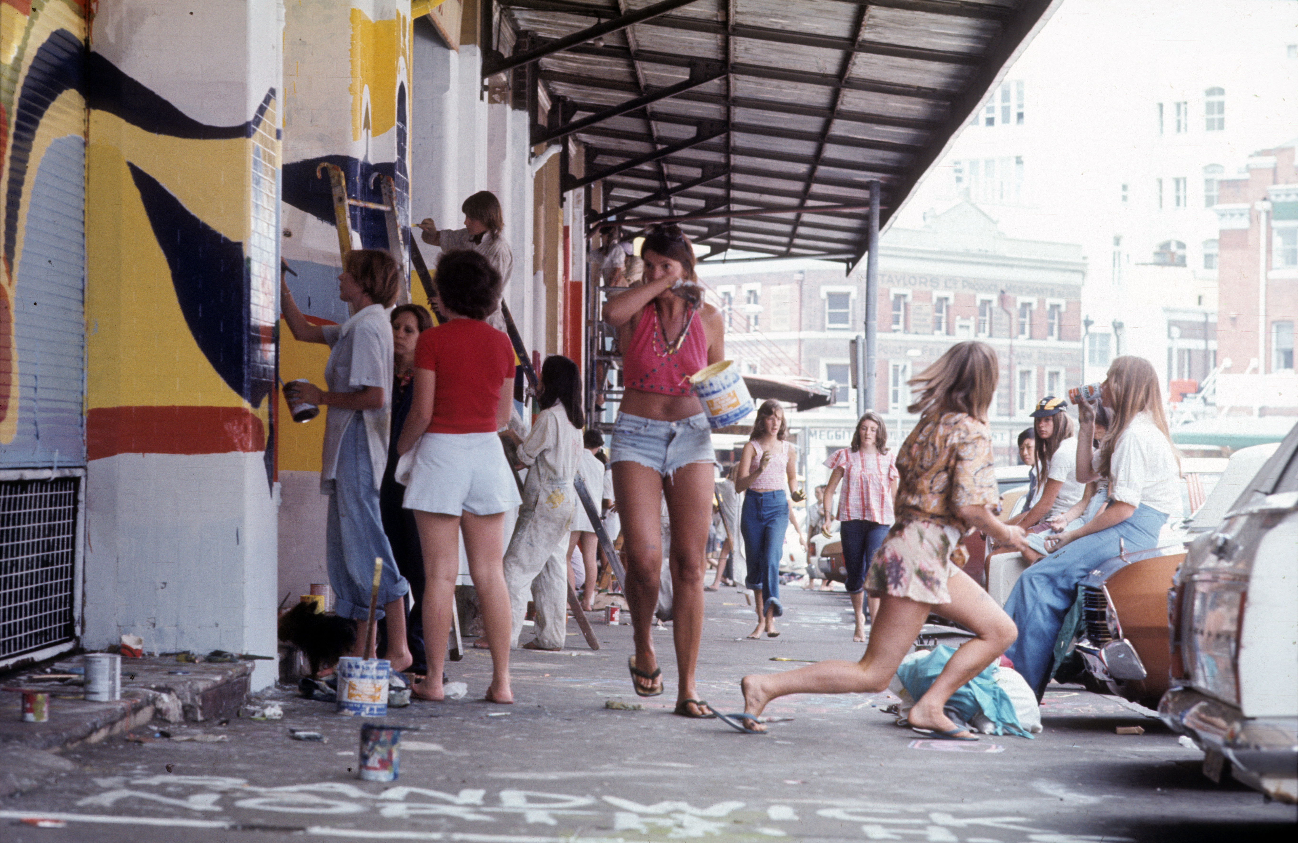 Public art in action