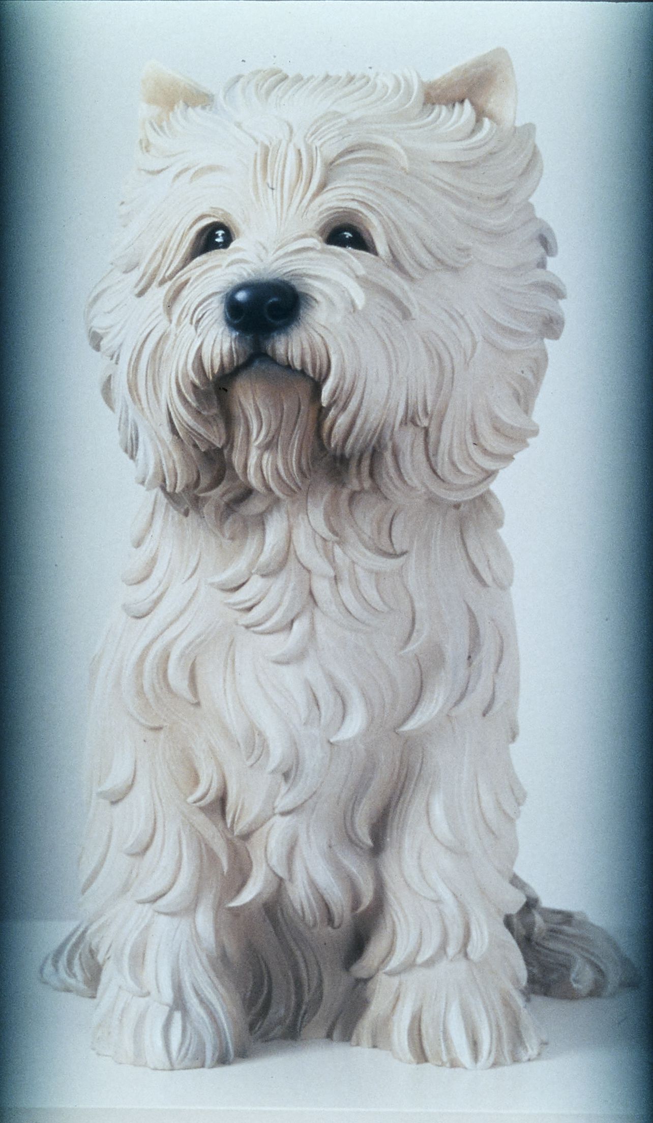This model of a West Highland Terrier was the blueprint for Puppy